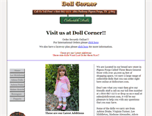 Tablet Screenshot of dollcorner.com